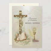 katholieke legant heilige van het initiatief kaart (Voorkant / Achterkant)