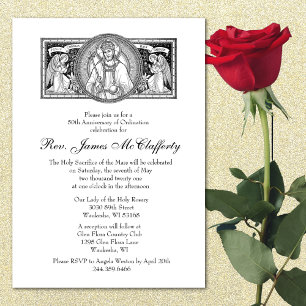 katholieke legant priest Ordination Jubileum in Kaart