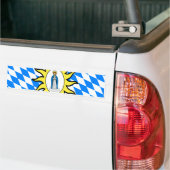 Katholieke Liga Vlag 30 jaar Oorlog Mary Gift Moed Bumpersticker (Op Truck)