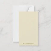 Katholieke Maagd Maria bad de rozenkrans Notitiekaartje (Achterkant)