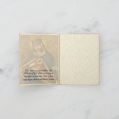  katholieke Maagd Maria Gebed Kaart (Binnen)
