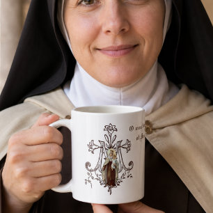 Katholieke Maagd Maria Jezus Berg Carmel Koffiemok
