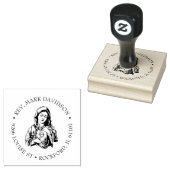 Katholieke Maagd Maria Jezus religieuze toespraak Rubberstempel (Gestempeld)