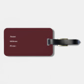 Katholieke Maagd Maria, kant Bagagelabel (Achterkant horizontaal)