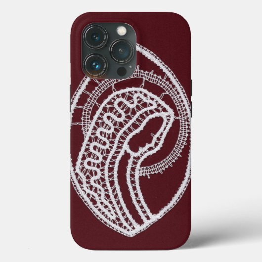 Katholieke Maagd Maria, kant Case-Mate iPhone Case (Achterkant)