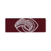 Katholieke Maagd Maria, kant Etiket (Voorkant)