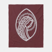 Katholieke Maagd Maria, kant Fleece Deken (Voorkant)