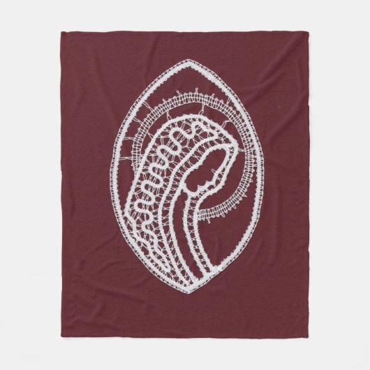 Katholieke Maagd Maria, kant Fleece Deken (Voorkant)