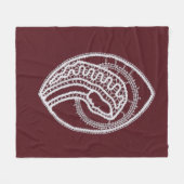 Katholieke Maagd Maria, kant Fleece Deken (Voorkant (Horizontaal))