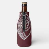 Katholieke Maagd Maria, kant Flesjeskoeler (Fles Achterkant)