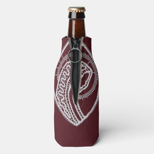 Katholieke Maagd Maria, kant Flesjeskoeler (Fles Achterkant)