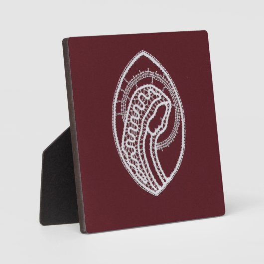 Katholieke Maagd Maria, kant Fotoplaat (Voorkant)