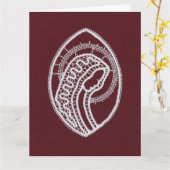 Katholieke Maagd Maria, kant Kaart (Gele Bloem)