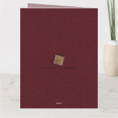 Katholieke Maagd Maria, kant Kaart (Achterkant)