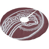 Katholieke Maagd Maria, kant Kerstboom Rok (Gekanteld)