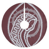 Katholieke Maagd Maria, kant Kerstboom Rok (Voorkant)