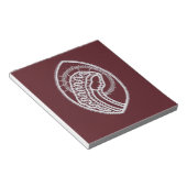 Katholieke Maagd Maria, kant Notitieblok (Schuin)