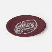 Katholieke Maagd Maria, kant Papieren Bordje (Gekanteld)