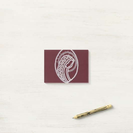 Katholieke Maagd Maria, kant Post-it® Notes (Op bureau)