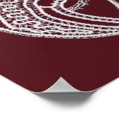 Katholieke Maagd Maria, kant Poster (Hoek)