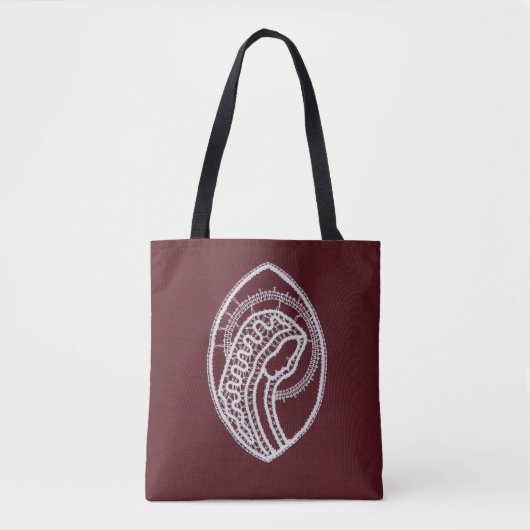 Katholieke Maagd Maria, kant Tote Bag (Voorkant)