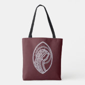 Katholieke Maagd Maria, kant Tote Bag (Achterkant)