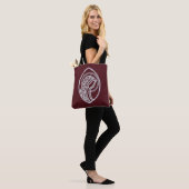 Katholieke Maagd Maria, kant Tote Bag (Op model)