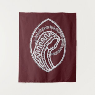 Katholieke Maagd Maria, kant Wandkleed