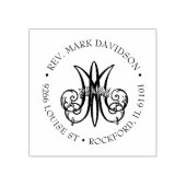 Katholieke Maagd Maria Marian symbool Rubberstempel (Afrduk)