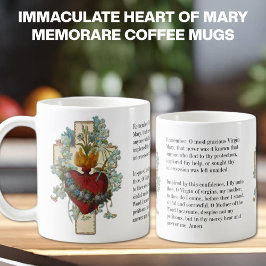 Katholieke Maagd Maria Religieus gebed Koffiemok