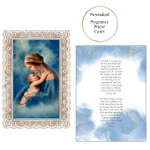 Katholieke Maagd Maria Zwangerschapsgebed Kaart Plaatskaartje