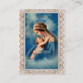 Katholieke Maagd Maria Zwangerschapsgebed Kaart Plaatskaartje (Voorkant)