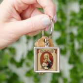 Katholieke Maagd Mary Baby Jesus Sleutelhanger (Hand)
