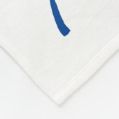 Katholieke Maagd Mary Baby Milestone Fleece Deken (Hoek)