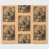 Katholieke Maagd Mary Cadeaupapier (Vlak)