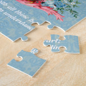 Katholieke Maagd Mary  citaat van de Manuscript Legpuzzel (Zijkant)