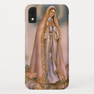 Katholieke Maagd Mary Fatima Mosaic Religieus Case-Mate iPhone Case