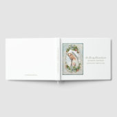 Katholieke Maagd Mary Floral Memorial Funeral Gastenboek (Volledig)