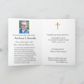 Katholieke Maagd Mary Funeral Heilige Kaart (Binnen)