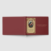 Katholieke Maagd Mary Funeral Memorial Gastenboek (Volledig)