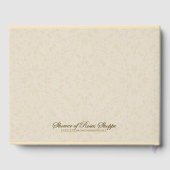 Katholieke Maagd Mary Funeral Memorial Guest Book Gastenboek (Achterkant)