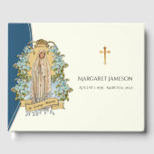 Katholieke Maagd Mary Funeral Memorial Guest Book Gastenboek (Voorkant)