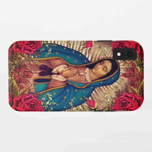 Katholieke Maagd Mary Guadalupe katholieke Religie Case-Mate iPhone Case (Achterkant (horizontaal))