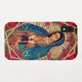 Katholieke Maagd Mary Guadalupe katholieke Religie Case-Mate iPhone Case (Achterkant (horizontaal))