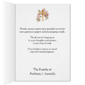 Katholieke Maagd Mary Hartelijk dank voor uw begra (Binnen (Rechts))