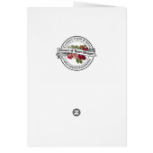 Katholieke Maagd Mary Hartelijk dank voor uw begra (Achterkant)