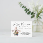 Katholieke Maagd Mary Jesus Cross Religieuze Visitekaartje (Staand voorkant)