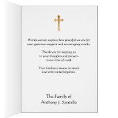 Katholieke Maagd Mary Jesus Funeral Prayer (Binnen (Rechts))