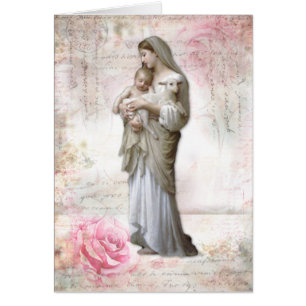Katholieke Maagd Mary Jesus Lamb Religieuze
