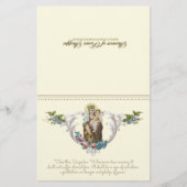 Katholieke Maagd Mary Jesus Mount Carmel Religieuz (Voorkant)